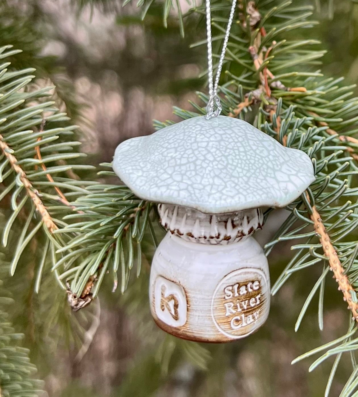 Ornament - Mushroom (Sage Cap)