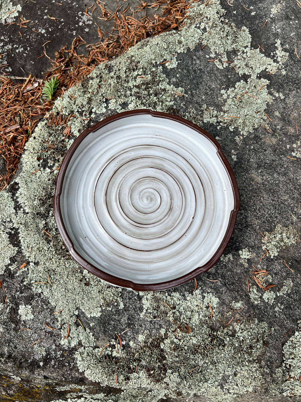 Plate- White Round